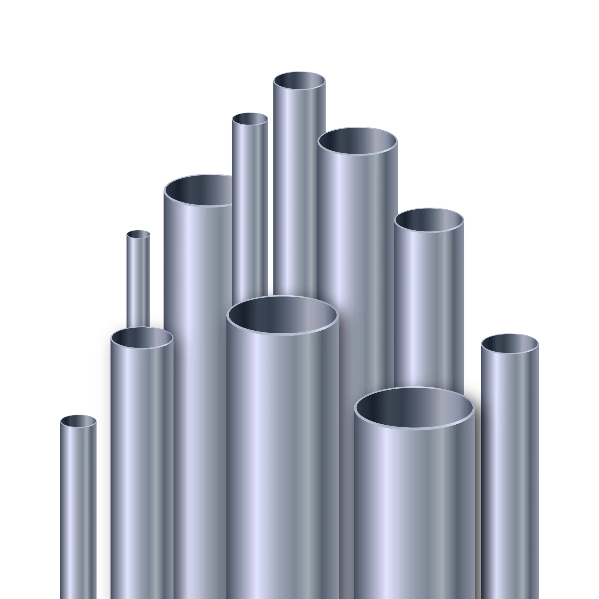 Mild Steel ERW Round Pipe