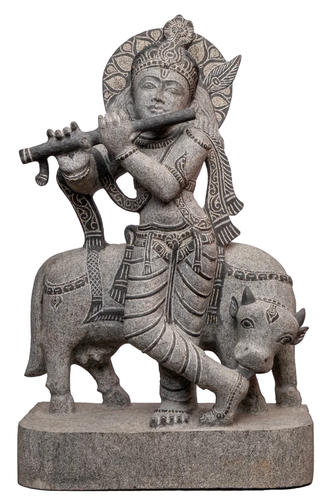 KRISHNA WITH COW